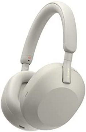 Sony WH-1000XM5 Industry Leading Noise Cancelling Wireless Headphones, Hi-Res Audio, Best Phone Call Quality, 30 hours battery life, Wearing Detection, Alexa voice assistant, Multipoint – Silver