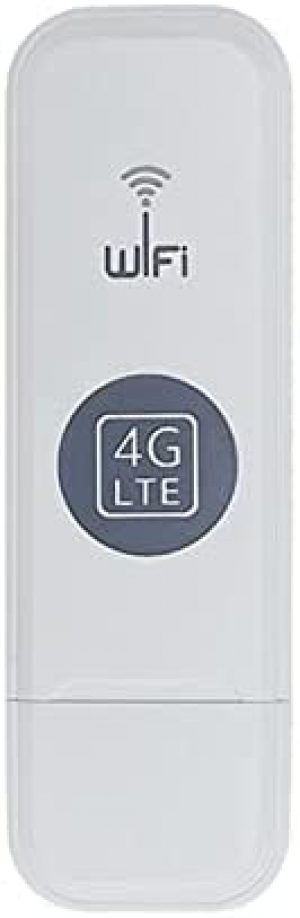 MagiDeal Pocket 4G WiFi Router, USB Dongle 4G Modem with Sim Card Slot High Speed for Travel, European