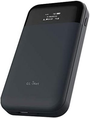GL.iNet GL-E750 (MUDI) Portable 4G LTE Router, Dual-Band, OpenWrt, CAT6, 7000mAh Battery, OpenVPN, WireGuard, Tor Supported