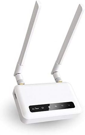GL.iNet GL-X750 (Spitz) Version 2, 4G LTE OpenWrt VPN Router, 128GB Max MicroSD, AC750 Dual-Band Wi-Fi, IoT Gateway, VPN Client and Server (EC25-AU)