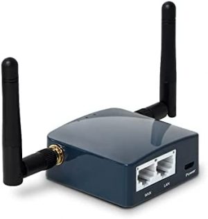 GL.iNet GL-AR300M16-Ext Mini Travel Router, OpenWrt Pre-Installed, Repeater Bridge, 300Mbps High Performance, 16MB Nor Flash, 128MB RAM, OpenVPN, Programmable IoT Gateway