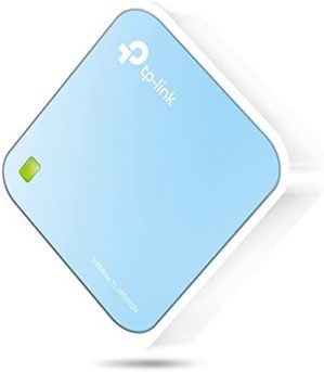 TP-Link 300Mbps Wireless N Nano Router -Wi-Fi Bridge/Range Extender/Access Point/Client Modes, Mobile in Pocket (TL-WR802N)