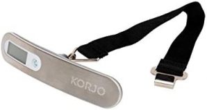 Korjo Digital Luggage Scale, Lightweight, for Travel