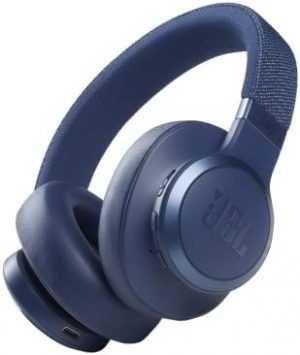 JBL Live 660 Wireless Over Ear Noise Cancelling Headphones Blue