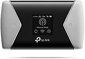 TP-Link 300 Mbps LTE-Advanced Mobile Wi-Fi – 4G+ MiFi, Portable Travel Wi-Fi, SD Card Slot, Unlocked LTE-Advanced Cat11 Mobile Wi-Fi Hotspot, Up to 32 Wi-Fi Devices, Easy App Management (M7450)