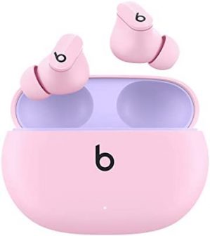 Beats Studio Buds – True Wireless Noise Cancelling Earbuds – Compatible with Apple & Android, Built-in Microphone,Sweat Resistant Earphones, Class 1 Bluetooth Headphones – Sunset Pink
