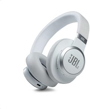 JBL Live 660 Wireless Over Ear Noise Cancelling Headphones White