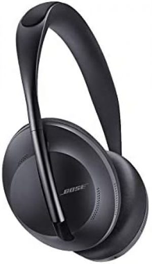 Bose Noise Cancelling Headphones 700 – Over Ear, Wireless Bluetooth Headphones with Built-In Microphone for Clear Calls and Alexa Voice Control, Black