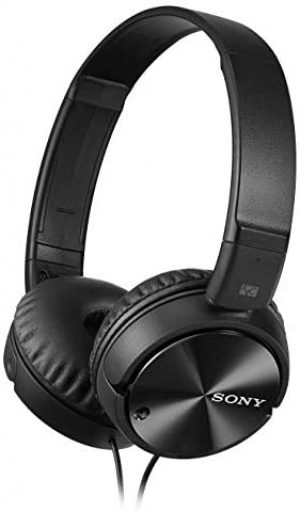 Sony MDRZX110NC Noise Cancelling Headphones, Black, Medium