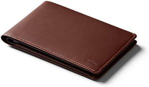 Bellroy Leather Travel Wallet (Passport Holder, RFID Protected, Travel Document Organizer, Travel Pen) – Cocoa