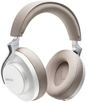 SHURE SBH2350-WH AONIC 50 Wireless Noise Cancelling Headphones, Premium Studio-Quality Sound, Bluetooth 5 Wireless Technology, Comfort Fit Over Ear, 20 Hours Battery Life, Fingertip Controls – White