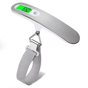 Luggage Scale Digital Hanging Scale, High Precision Heavy Duty Weight Backlight Scale, Ultra Portable Scale,Max 110lb/50kg Suitcase Scale for Household, Travel, Outdoor and Gifts