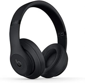 Beats Studio3 Wireless Noise Cancelling Over-Ear Headphones – Apple W1 Headphone Chip, Class 1 Bluetooth, Active Noise Cancelling, 22 Hours of Listening Time, Built-in Microphone – Matt Black
