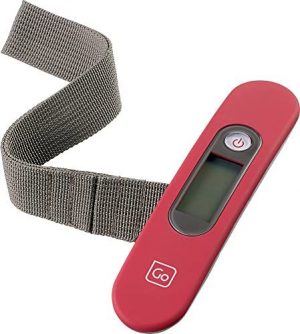 Go-Travel Digi Luggage Scale, Red, Small